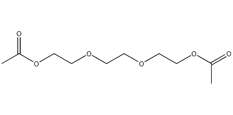 三甘醇二乙酸酯结构式