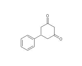 5-苯基环己烷-1,3-二酮结构式