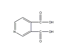 3,4-吡啶二羧酸结构式