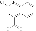 2-氯喹啉-4-羧酸结构式