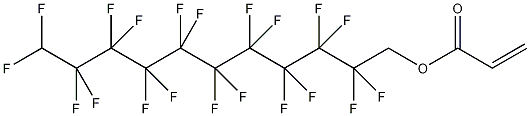 1H,1H,11H-全氟十一烷基丙烯酸酯结构式