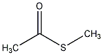 硫代醋酸S-甲酯结构式
