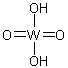 钨酸结构式