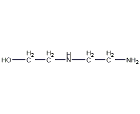 N-(2-羟乙基)乙二胺结构式