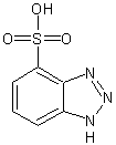 1H-苯并三氮唑-4-磺酸结构式