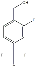 2-氟-4-(三氟甲基)苯甲醇结构式