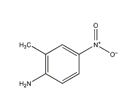 2-甲基-4-硝基苯胺结构式