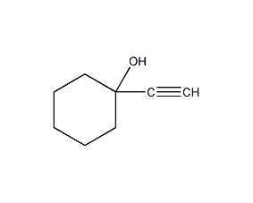 1-乙炔基-1-环己醇结构式