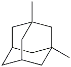1,3-二甲基金刚烷结构式