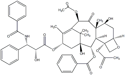 紫杉醇结构式