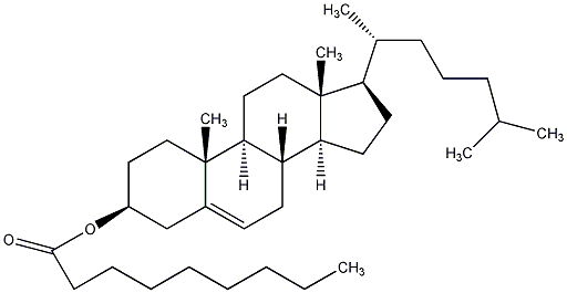 胆固醇壬酸酯结构式