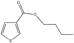 3-噻吩羧酸n-丁酯结构式