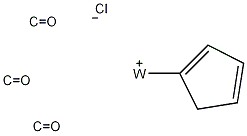 三羰基环戊基钨结构式
