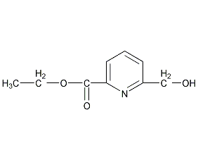 6-羟甲基吡啶-2-甲酸乙酯结构式