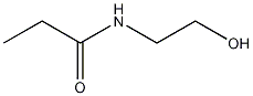N-(2-羟乙基)酰丙胺结构式