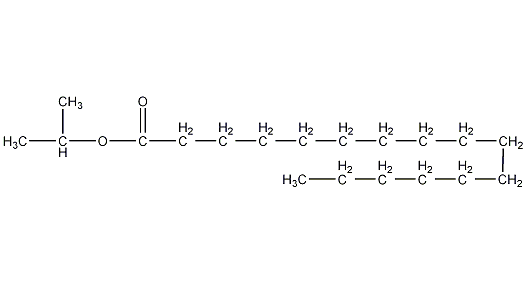 棕榈酸异丙酯结构式