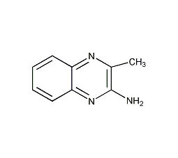 3-甲基-2-氨基喹喔啉结构式