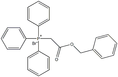 (苄氧羰基甲基)三苯基溴结构式