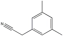 3,5-二甲基苯基乙腈结构式