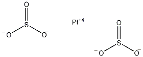 Platinum sulfite acid solution