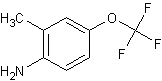 2-甲基-4-(三氟甲氧基)苯胺结构式