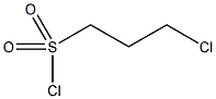 3-氯丙烷磺酰氯结构式