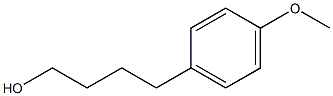 4-(4-甲氧苯基)-1-丁醇结构式
