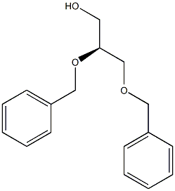 (S)-(-)-2,3-二苄氧基-1-丙醇结构式