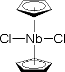 二茂铌二氯结构式