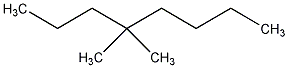 4,4-二甲基辛烷结构式