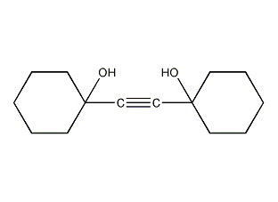 1,1'-次乙炔基二环己醇结构式