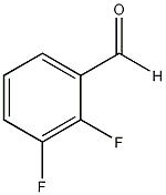 2,3-二氟苯甲醛结构式