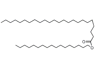 二十四(烷)酸十七烷酯结构式