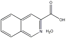 水和异喹啉-3-甲酸结构式