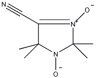 4-氰基-2,2,5,5-甲基-3-咪唑啉-3-氧化物-1-氧基结构式
