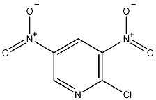 2-氯-3,5-二硝基吡啶结构式