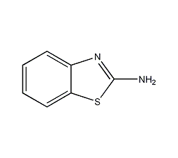2-氨基苯并噻唑结构式