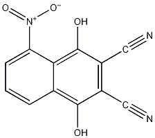 2,3-Dicyano-1,4-dihydroxy-5-nitronaphthalene