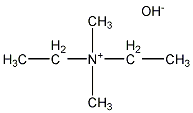 二乙基二甲基氢氧化铵结构式