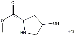 L-4-羟脯氨酸甲酯盐酸盐结构式
