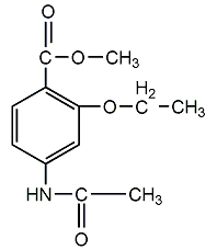 乙氧酰胺苯甲酯结构式