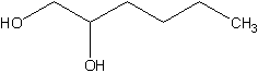 1,2-己二醇结构式