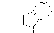 Indolo(2,3-b)cyclooctene