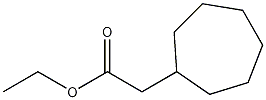 环庚基乙酸乙酯结构式