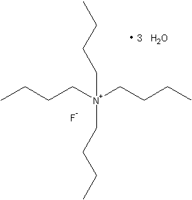 四正丁基氟化铵三水合物结构式