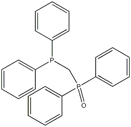 双(二苯基膦)甲烷一氧化物结构式
