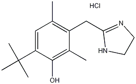 羟甲唑啉盐酸盐结构式