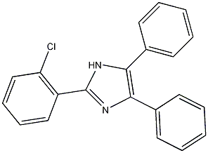 2-o-chlorophenyl-4,5-diphenylimidazole