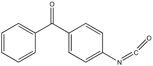 4-异氰酸基二苯甲酮结构式
