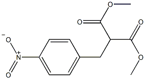 对硝基苄基丙二酸二甲酯结构式